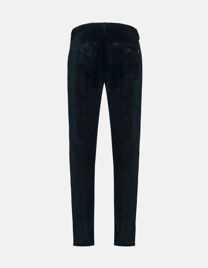 Spiritissimo regular-fit trousers in stretch velvet