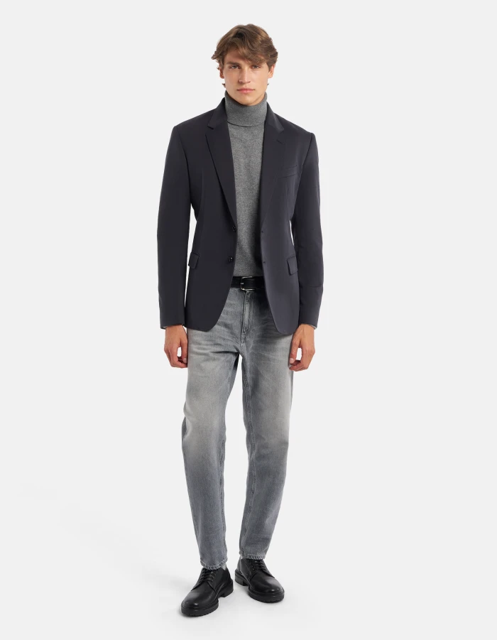 Jeans Mius slim in denim fisso