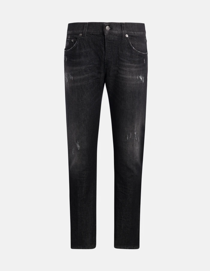 Mius slim-fit jeans in cotton and lyocell stretch denim