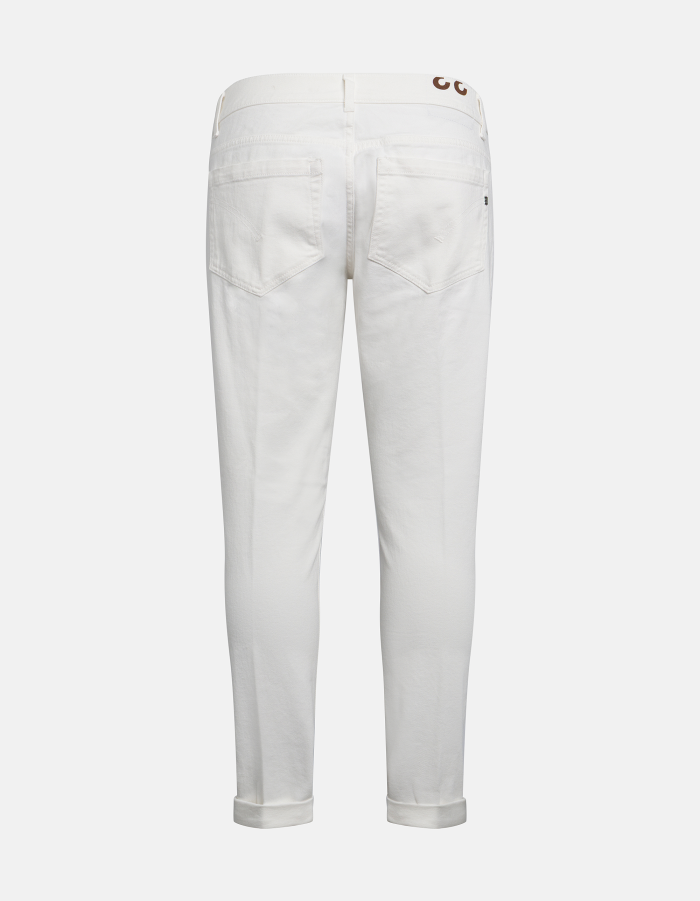 George skinny-fit jeans in stretch bull denim