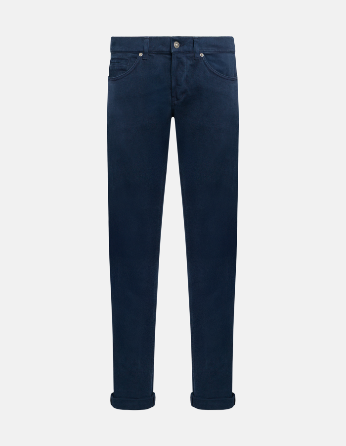 George skinny-fit jeans in stretch bull denim