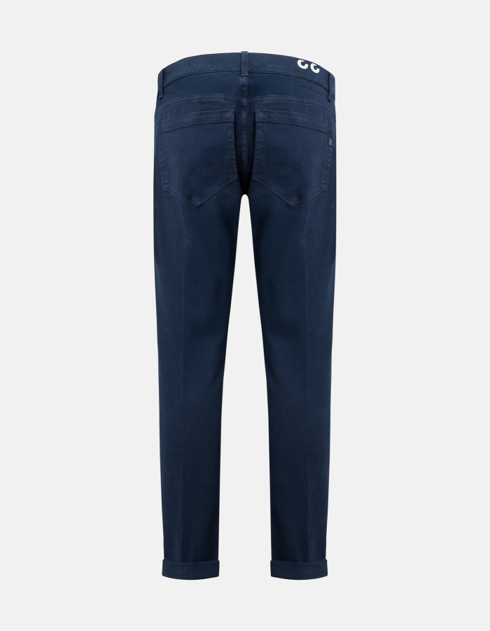 George skinny-fit jeans in stretch bull denim