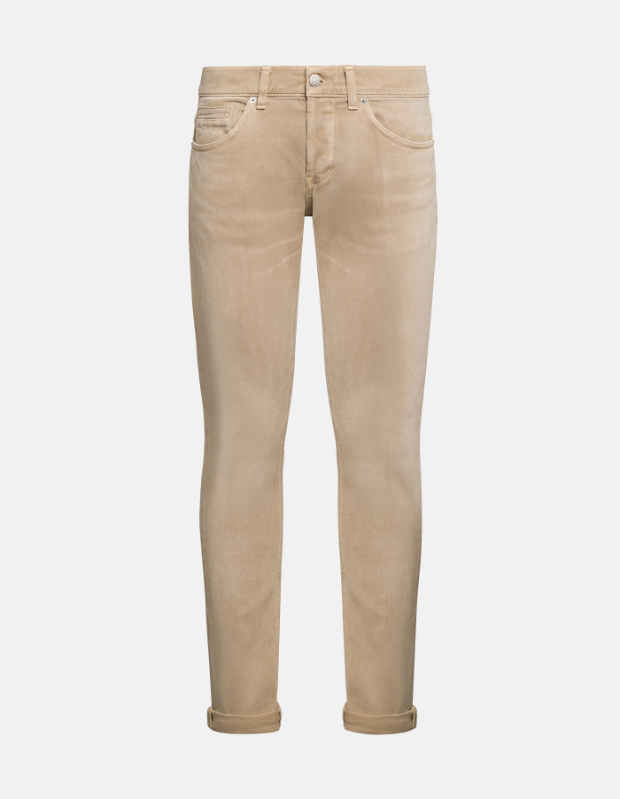 George skinny-fit jeans in stretch bull denim