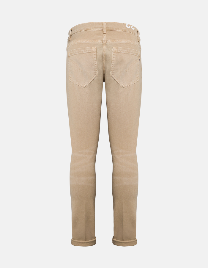 George skinny-fit jeans in stretch bull denim