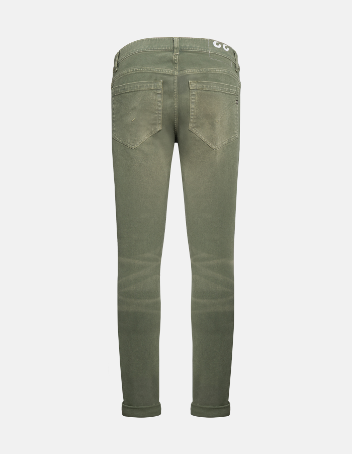 George skinny-fit jeans in stretch bull denim