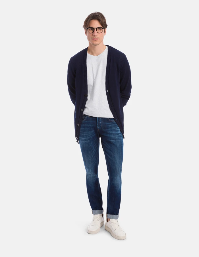 George skinny-fit jeans in stretch denim