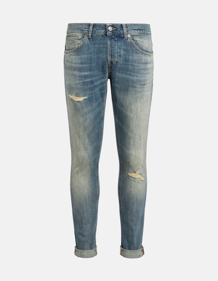 Skinny-Fit Jeans George aus Stretch-Denim