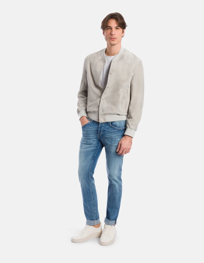 George skinny-fit jeans in stretch denim