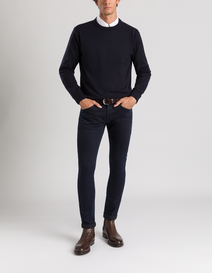 George skinny-fit jeans in stretch denim