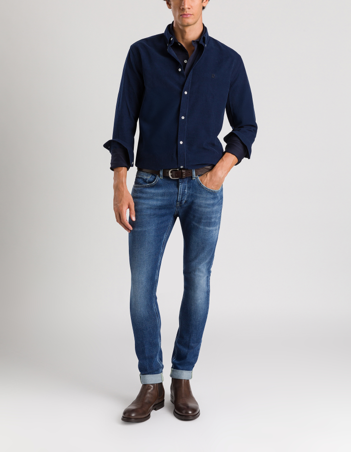 George skinny-fit jeans in stretch denim
