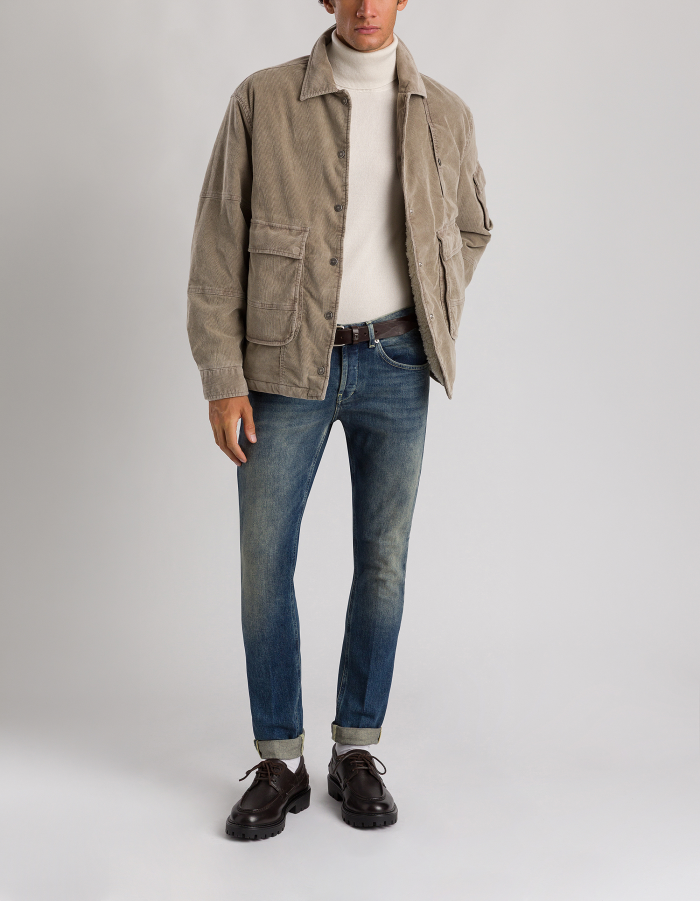 George skinny-fit jeans in stretch denim