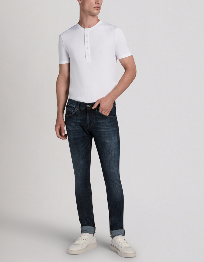 George skinny-fit jeans in stretch denim