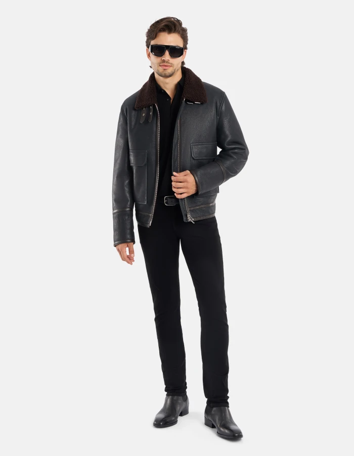 Jeans George skinny in denim stretch riciclato