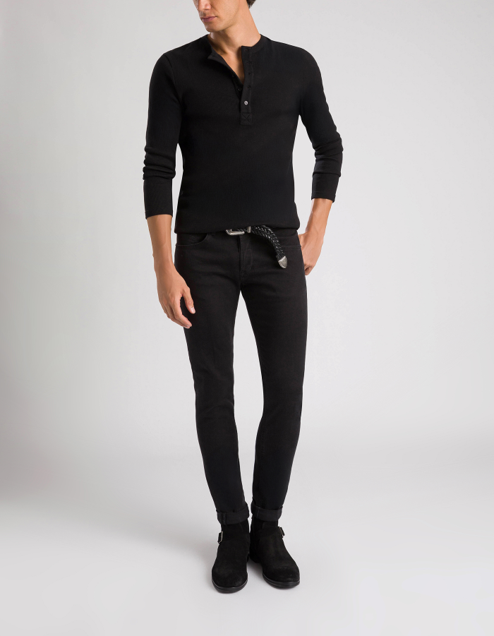 George skinny-fit jeans in recycled stretch denim
