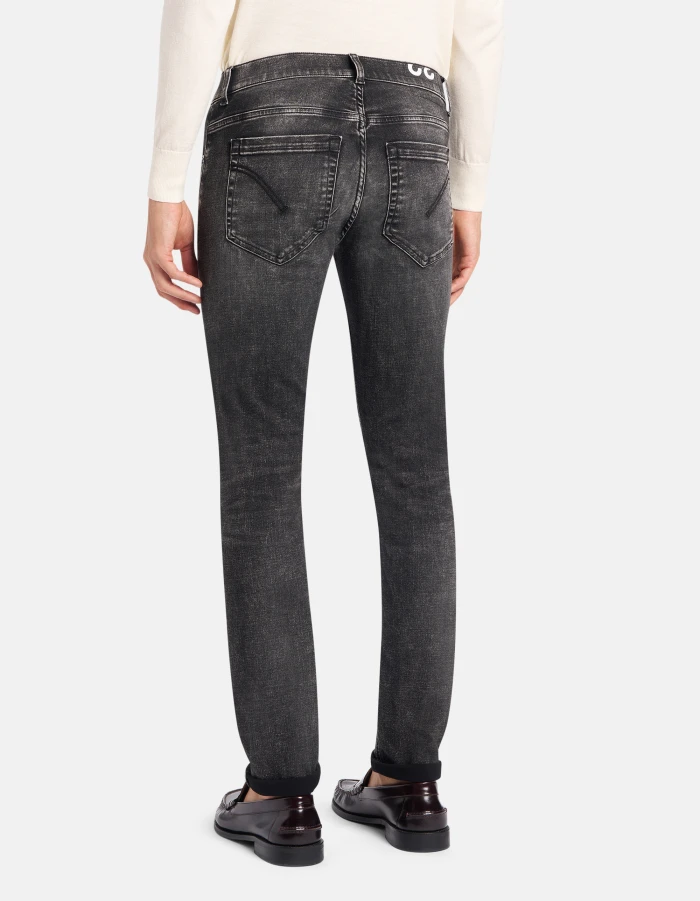 Jeans George skinny in denim stretch riciclato