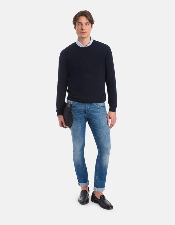 George skinny-fit jeans in stretch denim