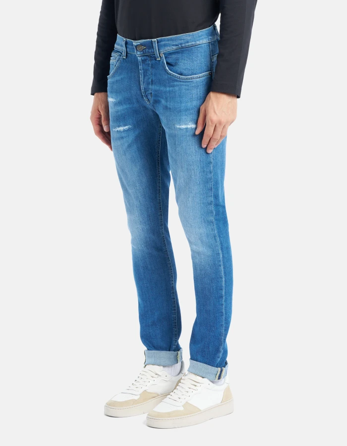 Jeans George skinny in denim stretch responsabile