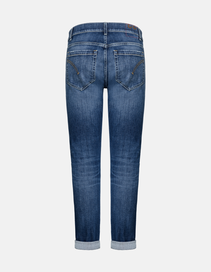 George skinny-fit jeans in recycled sustainable denim