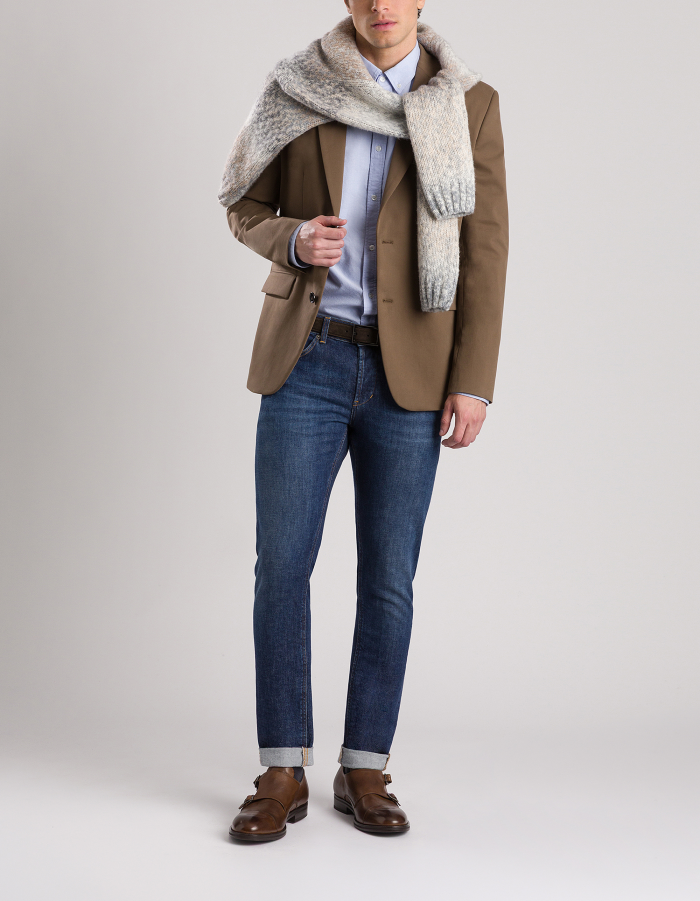 George skinny-fit jeans in recycled sustainable denim