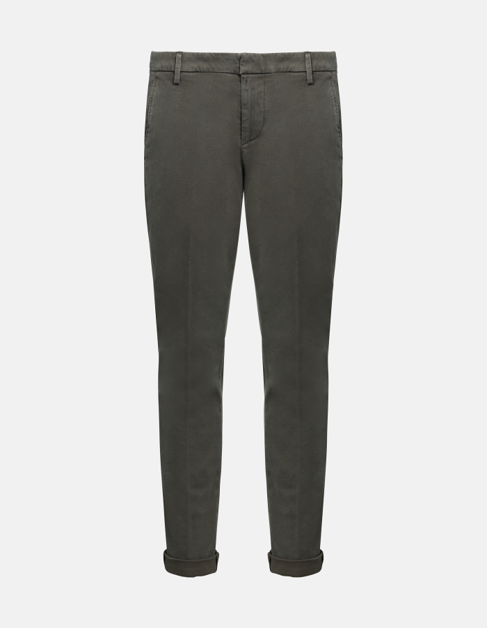 Gaubert slim-fit cotton weave trousers