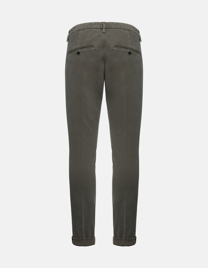 Gaubert slim-fit cotton weave trousers