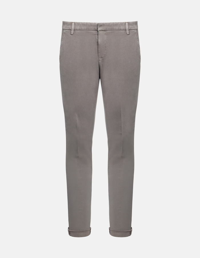 Gaubert slim-fit cotton weave trousers