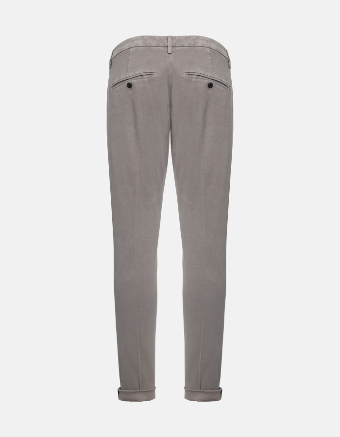 Gaubert slim-fit cotton weave trousers