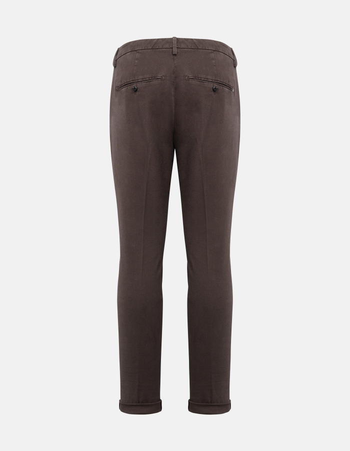 Gaubert slim-fit cotton weave trousers