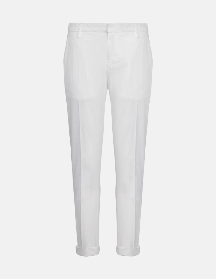 Gaubert slim-fit cotton weave trousers