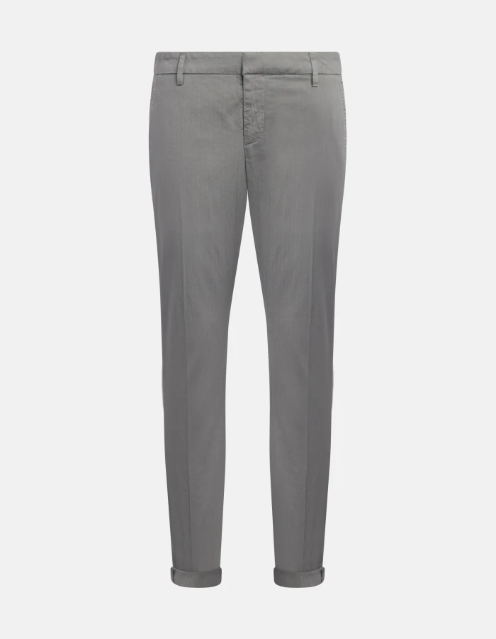 Gaubert slim-fit cotton weave trousers