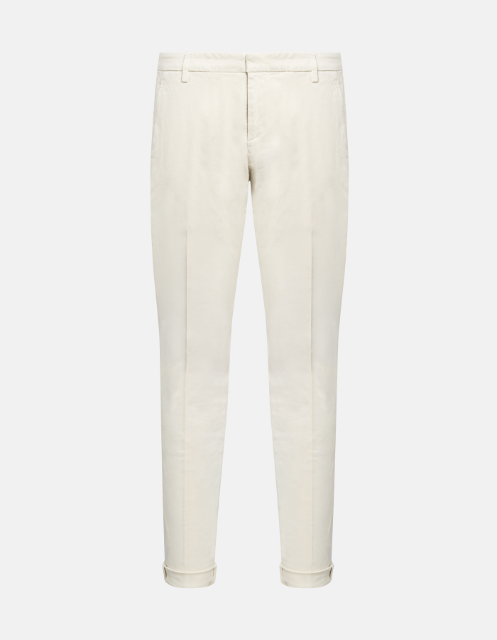 Gaubert slim-fit trousers in warm hand gabardine