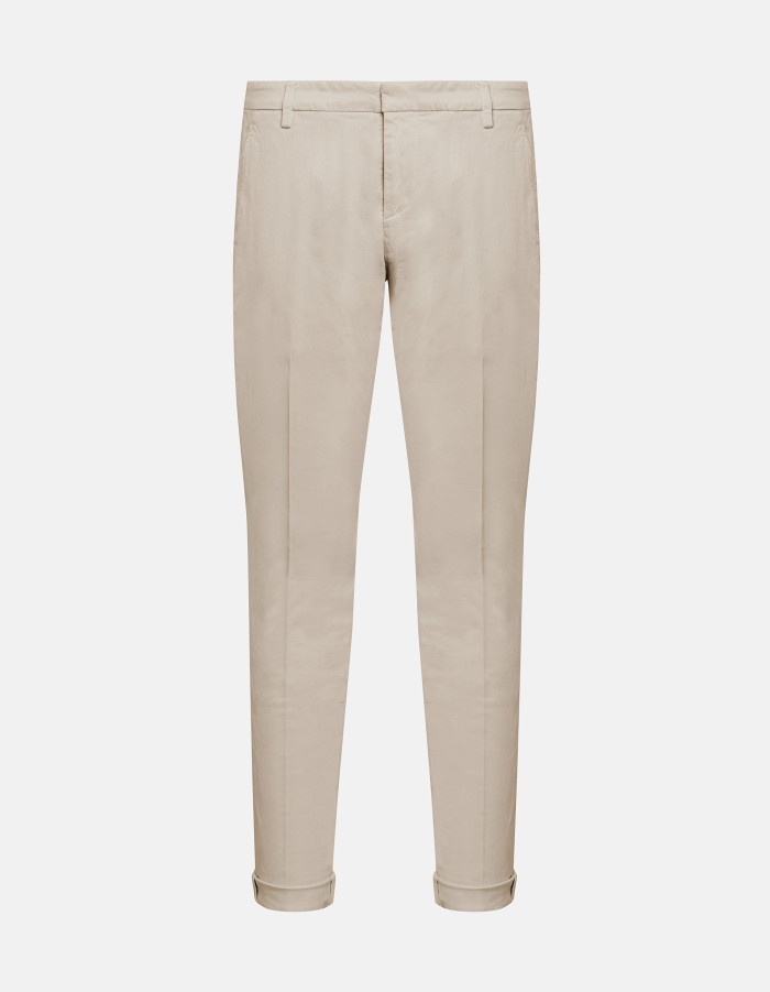Gaubert slim-fit trousers in warm hand gabardine