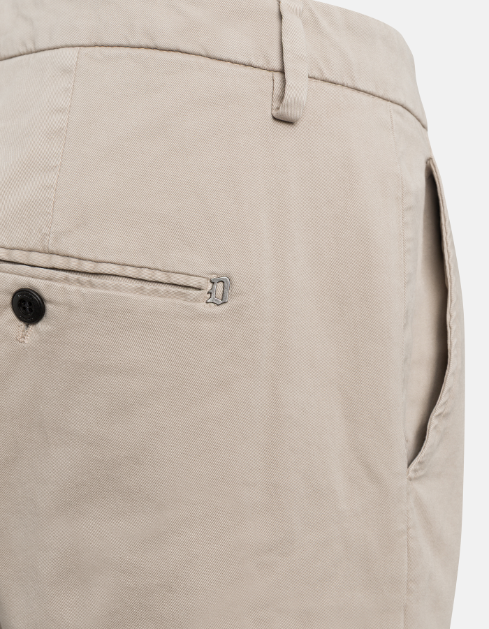 Gaubert slim-fit trousers in warm hand gabardine