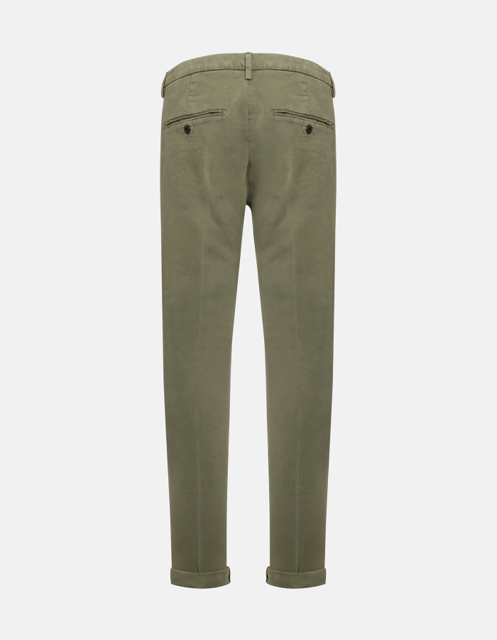 Gaubert slim-fit trousers in warm hand gabardine