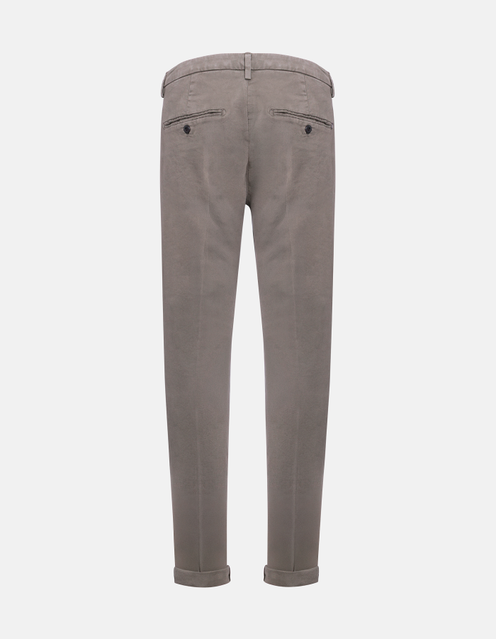 Gaubert slim-fit trousers in warm hand gabardine