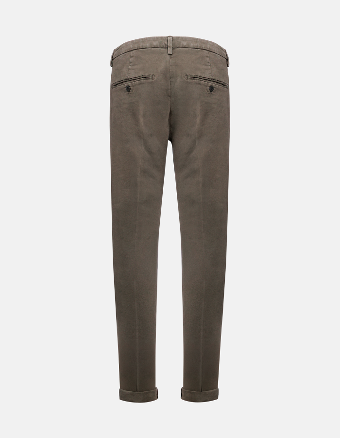 Gaubert slim-fit trousers in warm hand gabardine