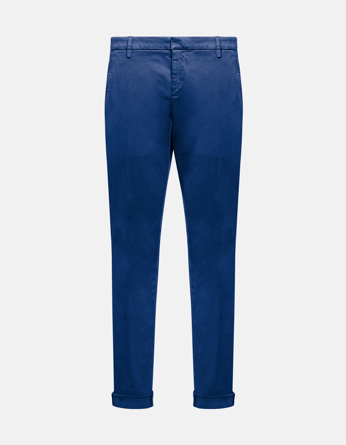 Pantaloni Gaubert slim in gabardina mano calda