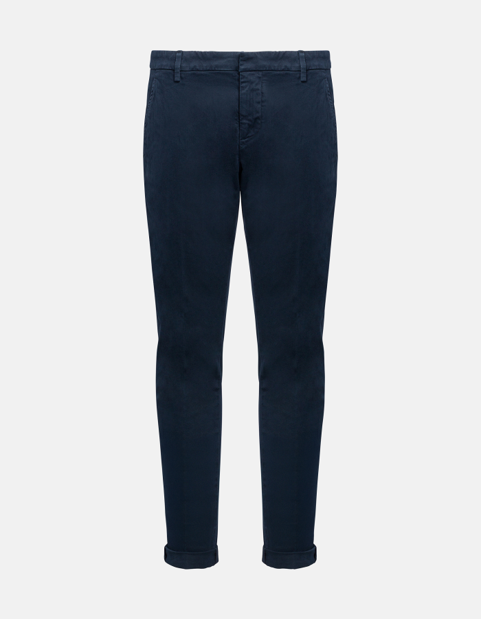 Gaubert slim-fit trousers in warm hand gabardine