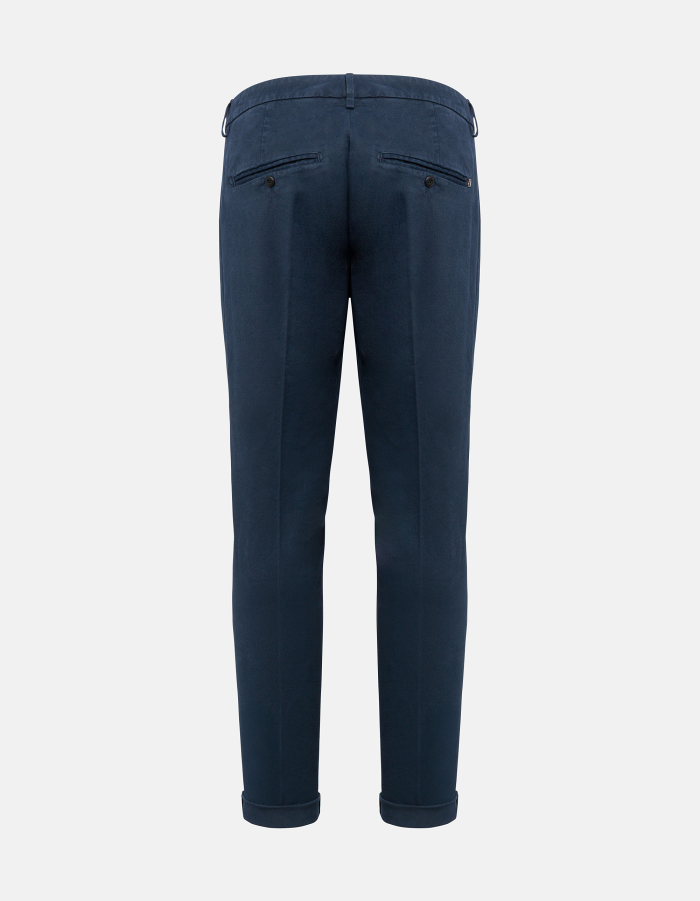 Gaubert slim-fit trousers in warm hand gabardine