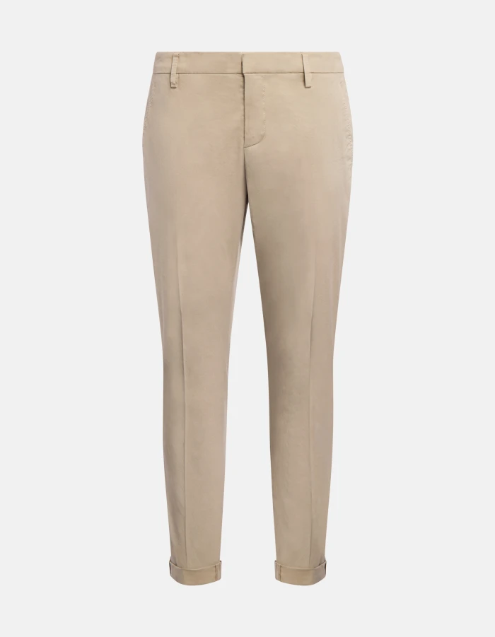 Gaubert slim-fit lightweight gabardine trousers