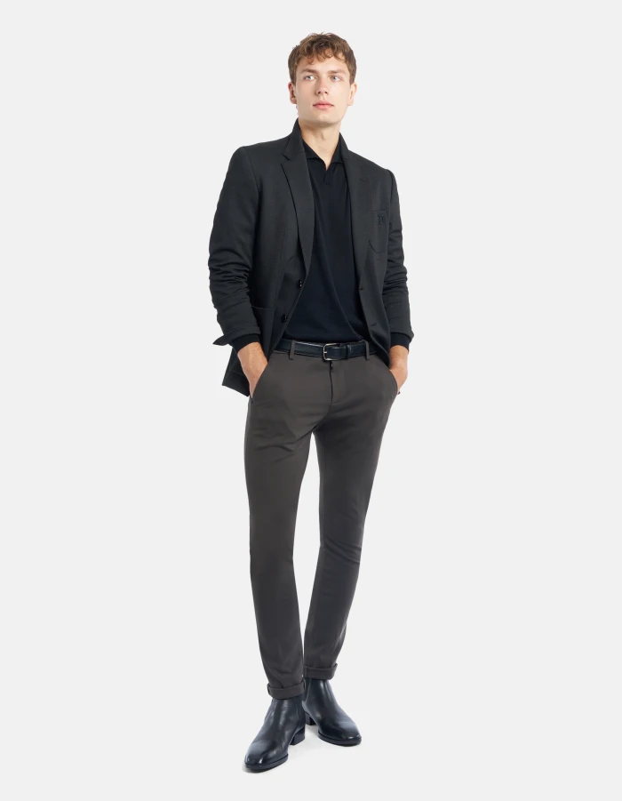 Pantaloni Gaubert slim in jersey