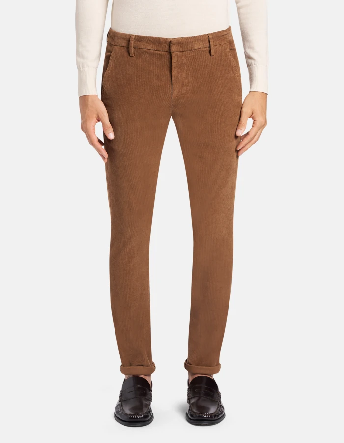 Pantaloni Gaubert slim in velluto a coste