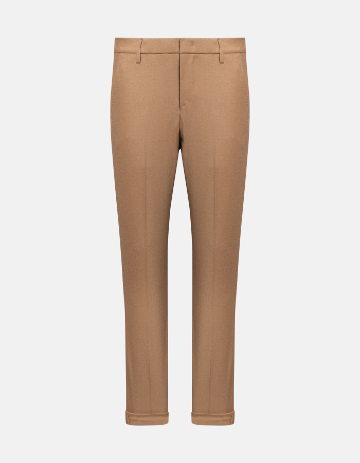 Slim-Fit Hose Gaubert aus Flanell