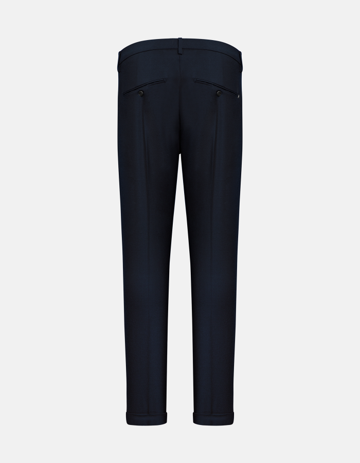 Slim-Fit Hose Gaubert aus Flanell