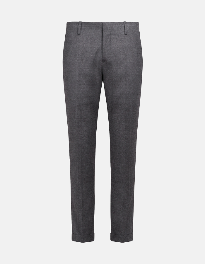 Slim-Fit Hose Gaubert aus Flanell