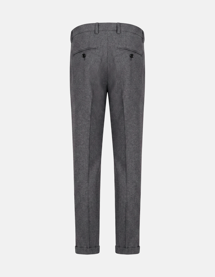Slim-Fit Hose Gaubert aus Flanell