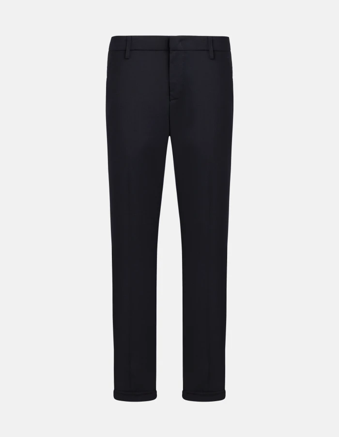 Gaubert slim-fit trousers in wool weave