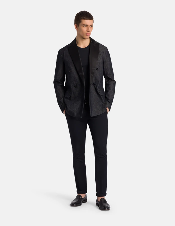 Gaubert slim-fit trousers in wool weave