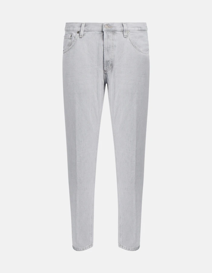 Brighton carrot-cut jeans in rigid denim