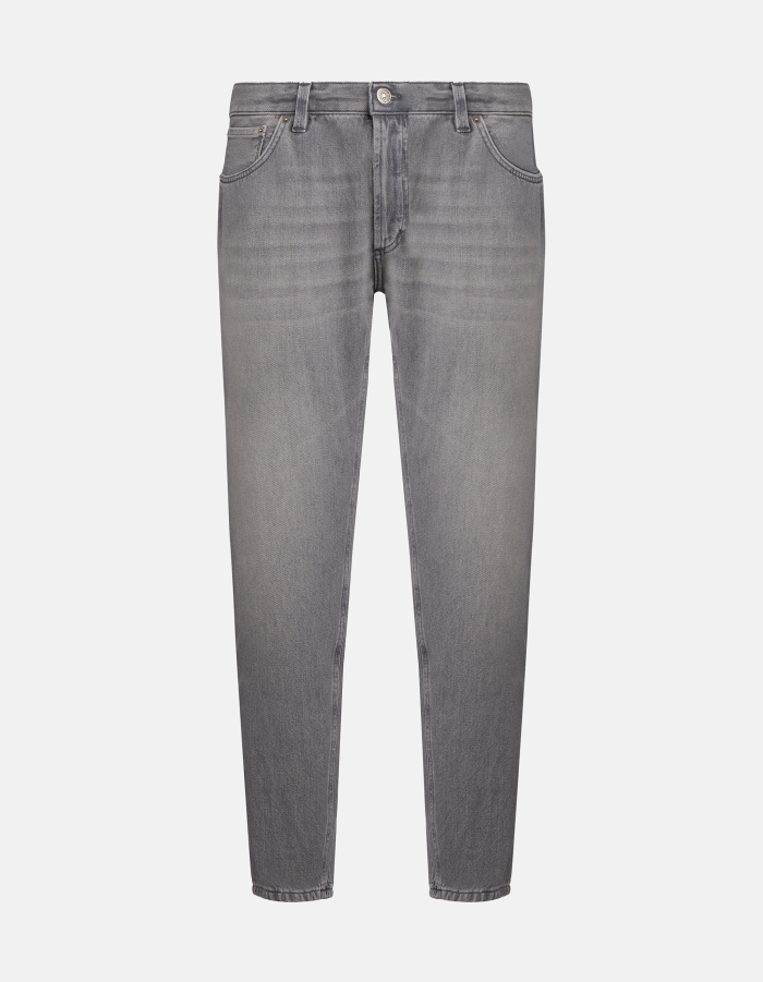 Jeans Brighton carrot in denim fisso